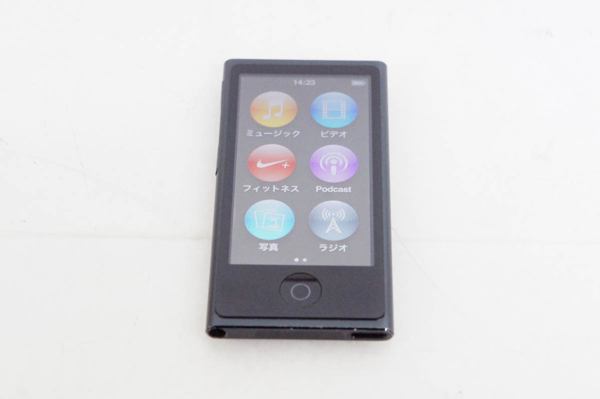 中古 Appleアップル 第7世代 iPod nano 16GB スレート MD481J｜snet-shop｜02