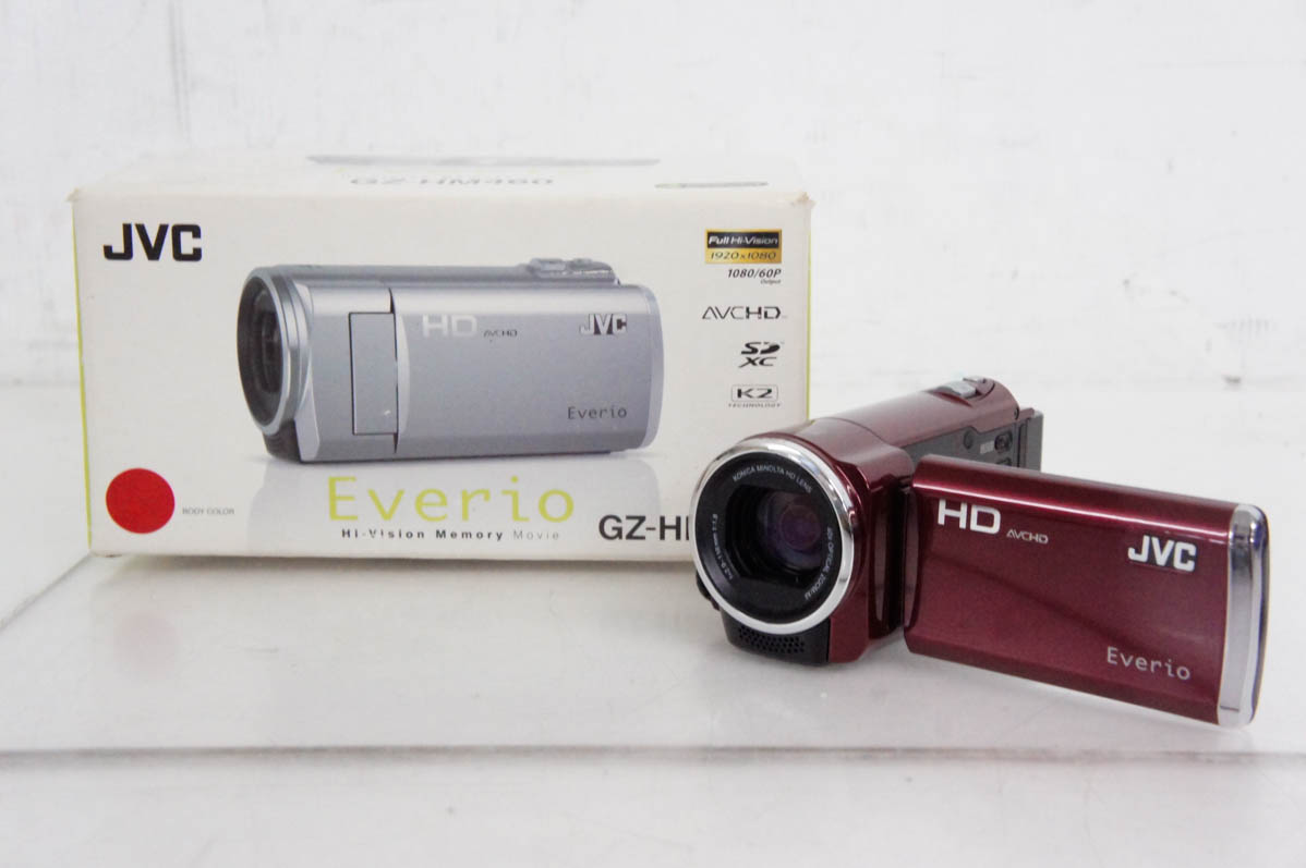 中古 JVC Victorビクター エブリオEverio デジタルビデオカメラ