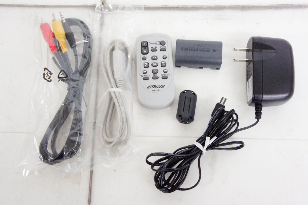 中古 JVC Victorビクター エブリオEverio ビデオカメラ GZ-MG880  