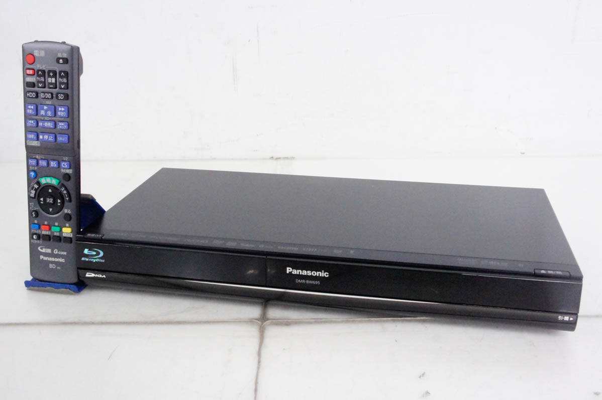 パナソニック ブルーレイレコーダー 「DMR-BW695」 動作品 Amazon | Panasonic パナソニック DMR-BW695 HDD搭載