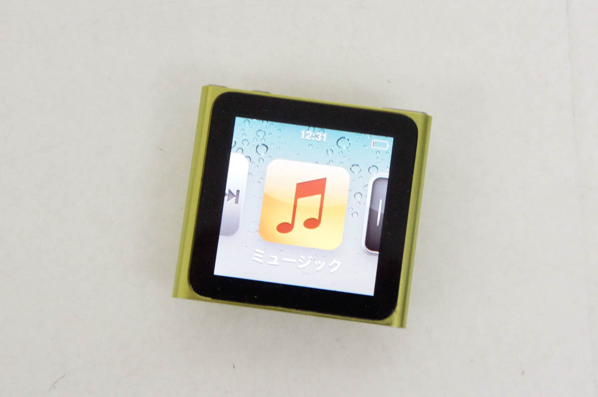 美品 Apple ipod nano 第6世代 8GB MC690J グリーン 中古 Appleアップル 第6世代 iPod nano 8GB グリーン MC690J