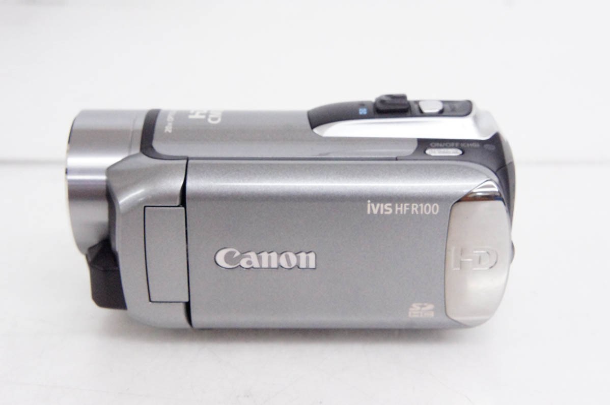 中古 CANONキヤノン ハイビジョンデジタルビデオカメラ iVIS HF