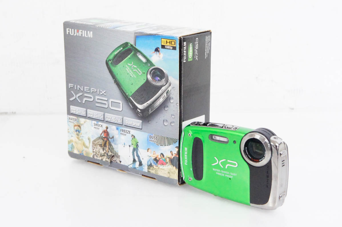 中古 FUJIFILM富士フイルム FinePix XP50 コンパクトデジカメ