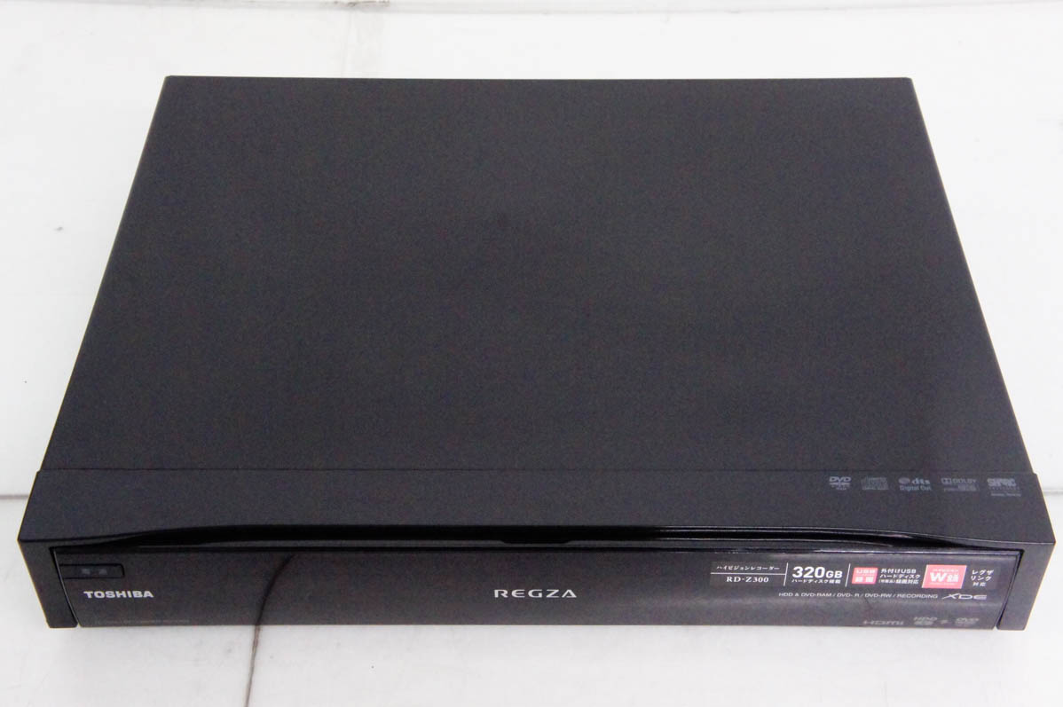中古 東芝TOSHIBA レグザ ハイビジョンDVDビデオレコーダー RD-Z300 HDD320G ...