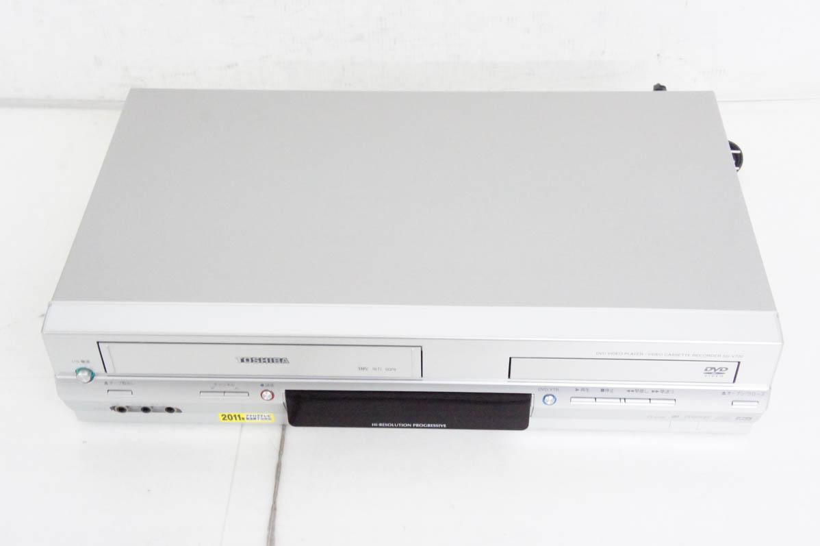 TOSHIBA VHSビデオデッキ一体型DVDプレーヤー SD-V700 安い 通販