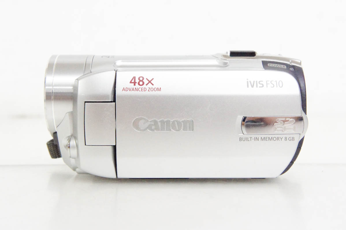中古 CANONキヤノン デジタルビデオカメラ メモリータイプ iVIS FS10