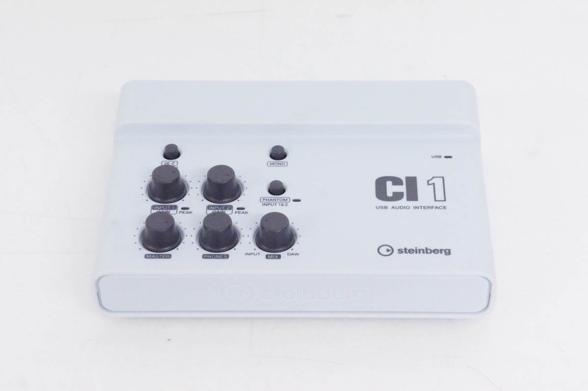 中古 Steinbergスタインバーグ USBオーディオインターフェイス CI1
