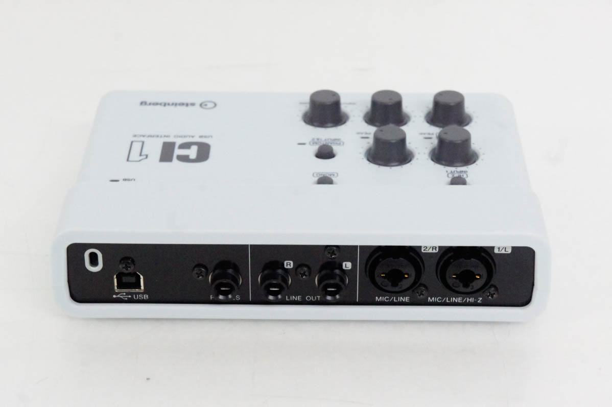 【中古】Steinbergスタインバーグ USBオーディオインターフェイス CI1 中古 Steinbergスタインバーグ USBオーディオインターフェイス CI1