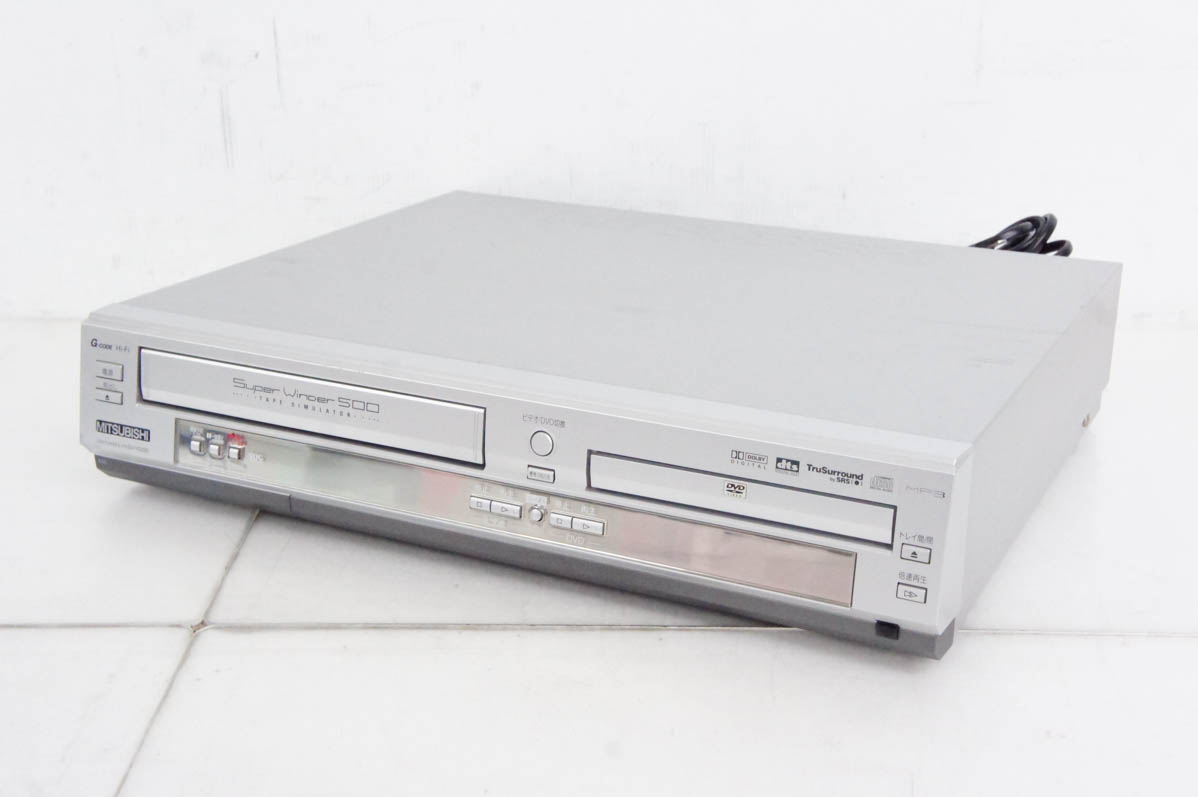 中古 三菱MITSUBISHI DVDプレーヤー一体型ビデオデッキ DJ-VG320 : d1254124 : エスネットショップ ヤフー店 - 通販  - Yahoo!ショッピング