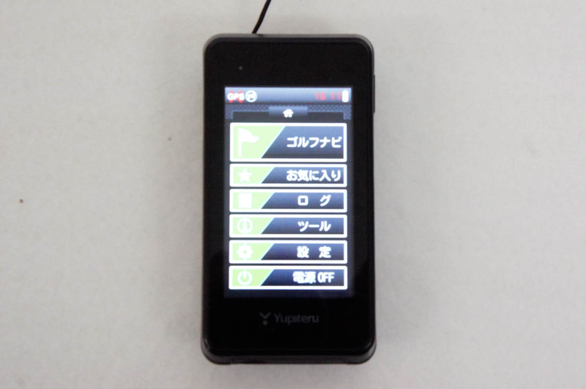 中古 Yupiteruユピテル GOLFNAVI ゴルフナビ YGN5100｜snet-shop｜02