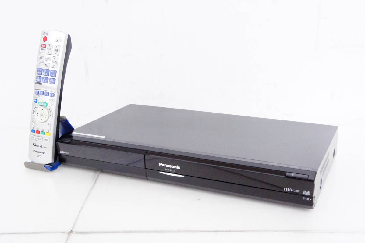 中古 Panasonicパナソニック HDD内蔵DVDレコーダー DIGAディーガ 地デジ対応 HDD250GB DMR-XP12-K｜snet-shop