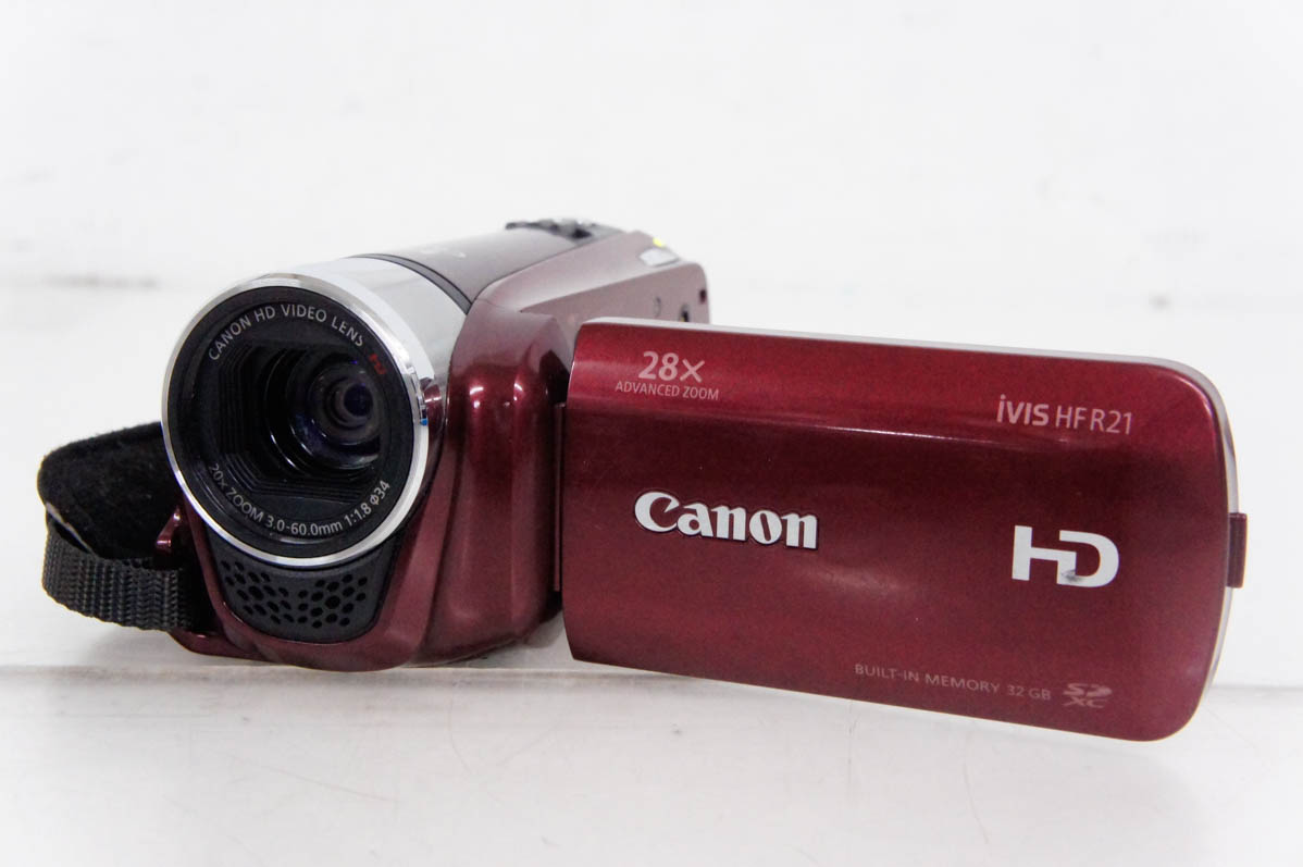 中古 Canonキャノン ハイビジョンデジタルビデオカメラ メモリー