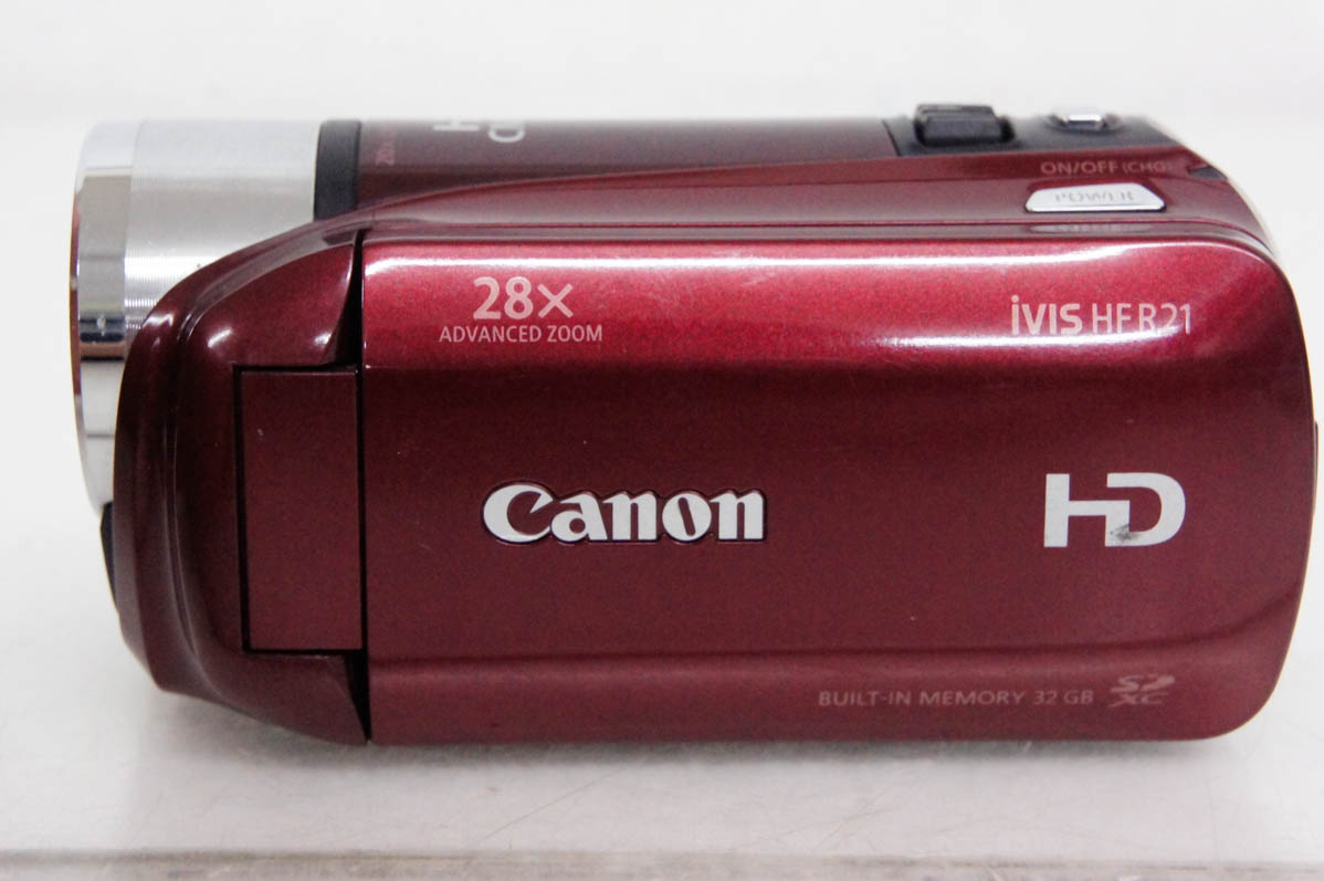 中古 Canonキャノン ハイビジョンデジタルビデオカメラ メモリー