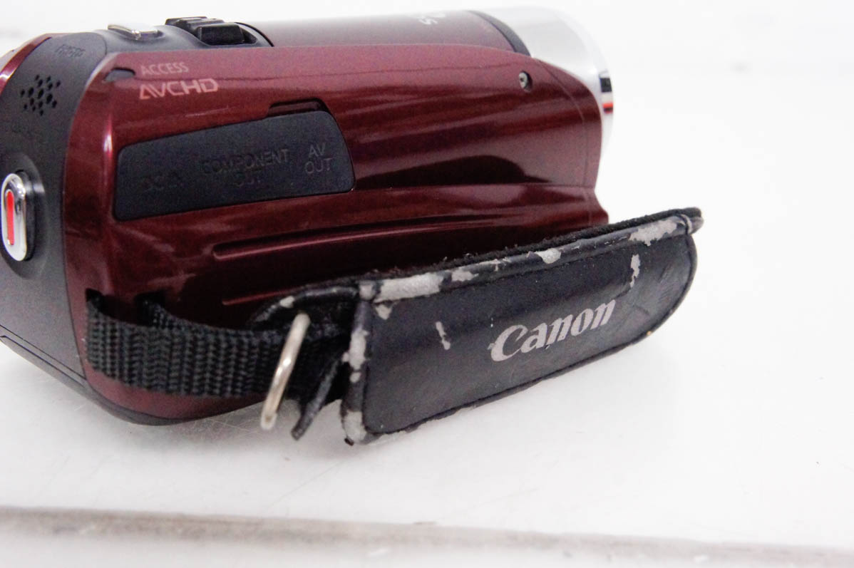 中古 Canonキャノン ハイビジョンデジタルビデオカメラ メモリー