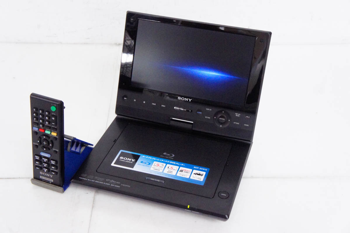 中古 SONYソニー 9V型 ポータブルブルーレイディスク⁄DVDプレーヤー