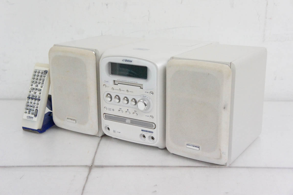 【新品未使用】Victor ビクター JVC　マイクロコンポーネントMDシステム Amazon | Victor ビクター JVC UX-W7DVD-M マイクロ