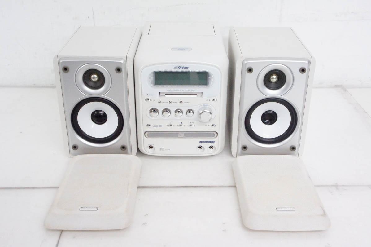 中古 訳あり JVC Victorビクター マイクロコンポーネントMD