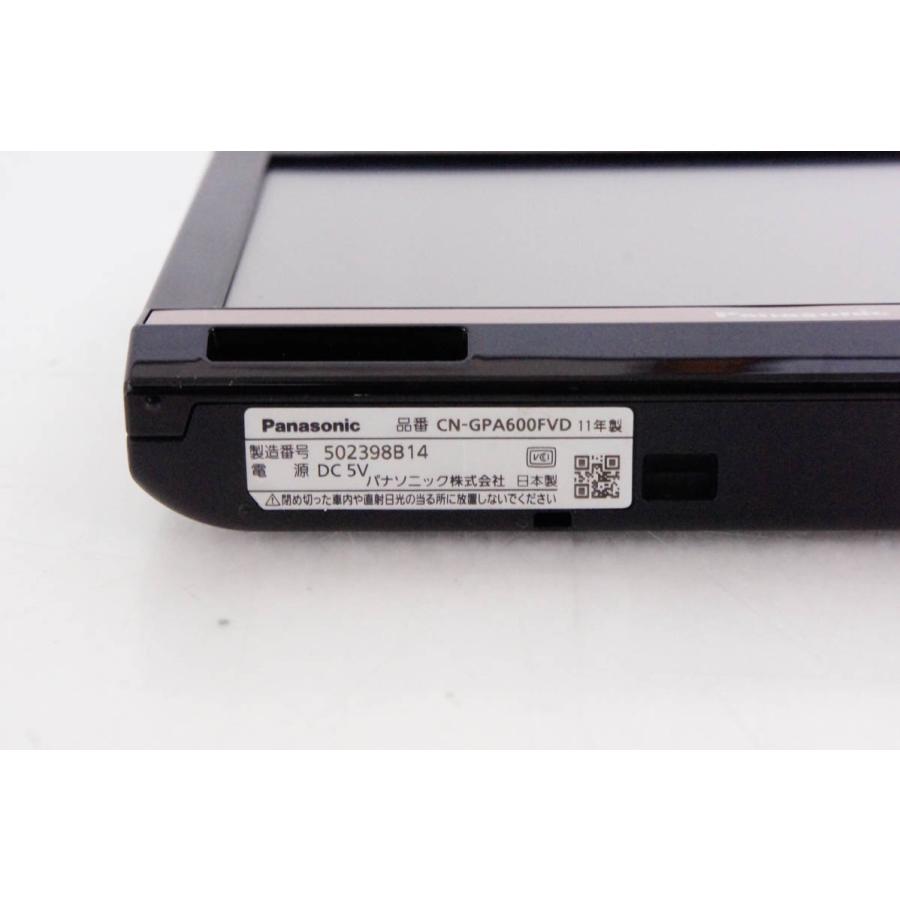 中古 Panasonicパナソニック 6.2V型ワイド ポータブルカーナビステーション CN-GPA600FVD 8GB｜snet-shop｜05
