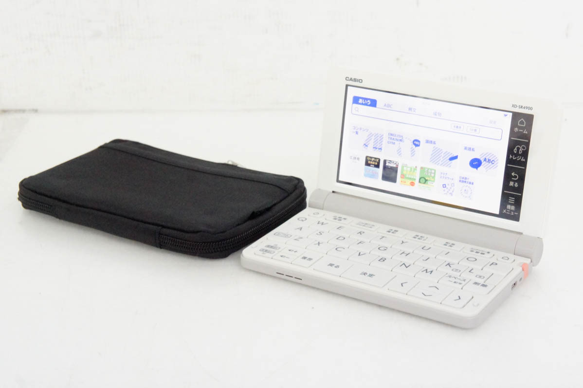 中古 C CASIOカシオ EX-word 電子辞書 XD-SR4900 高校生モデル 