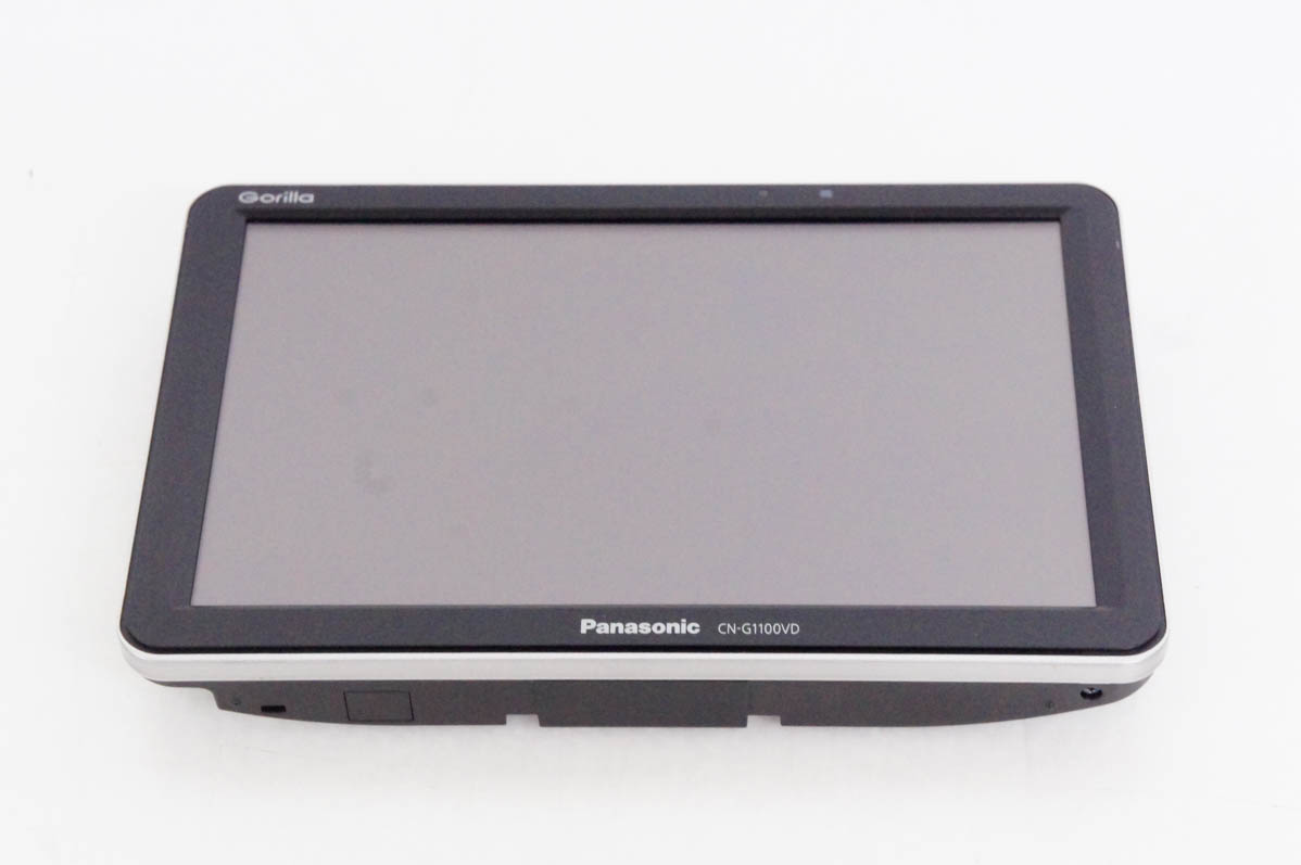 中古 Panasonicパナソニック SSD搭載7V型ポータブルカーナビゲーション Gorilla CN-G1100VD｜snet-shop｜02