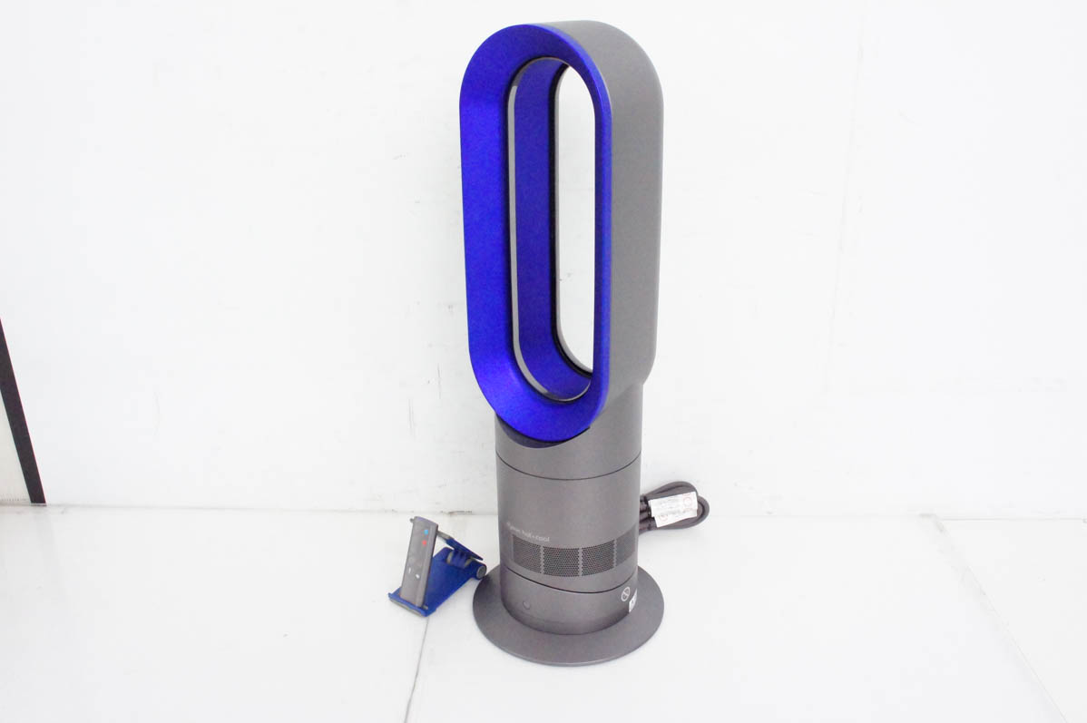 【新品未開封品】dyson hot+cool AM09 IB アイアンブルー 中古 ダイソンDyson Hot+Coolホットアンドクール ファンヒーター