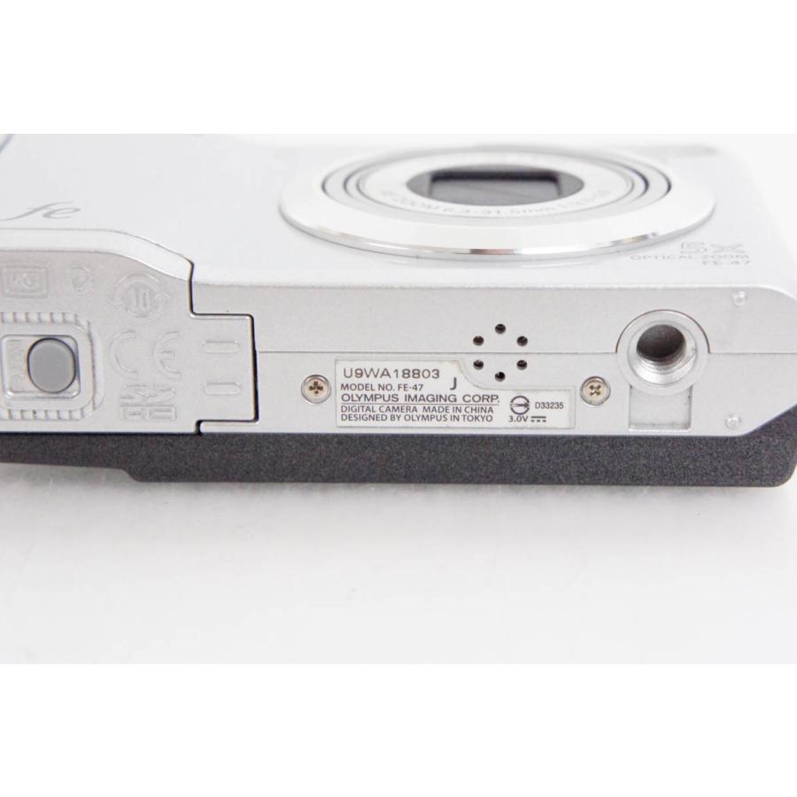 中古 OLYMPUSオリンパス コンパクトデジタルカメラ 1400万画素 FE-47 乾電池駆動｜snet-shop｜04
