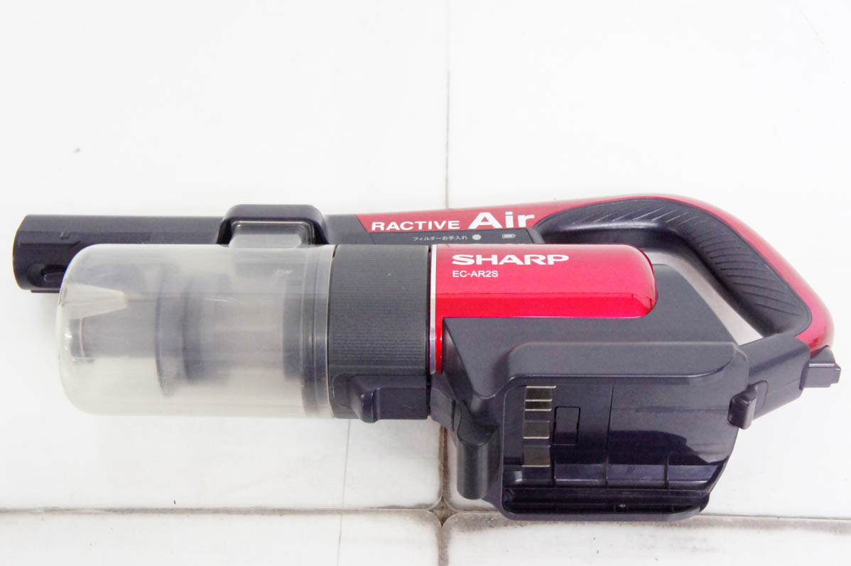 中古 本体部分のみ SHARPシャープ サイクロン式コードレススティック