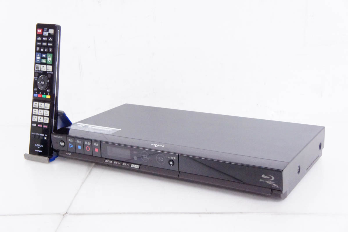 中古 SHARPシャープ AQUOSアクオスブルーレイ ブルーレイディスクレコーダー BD-H51 HDD500GB BDレコーダー｜snet-shop