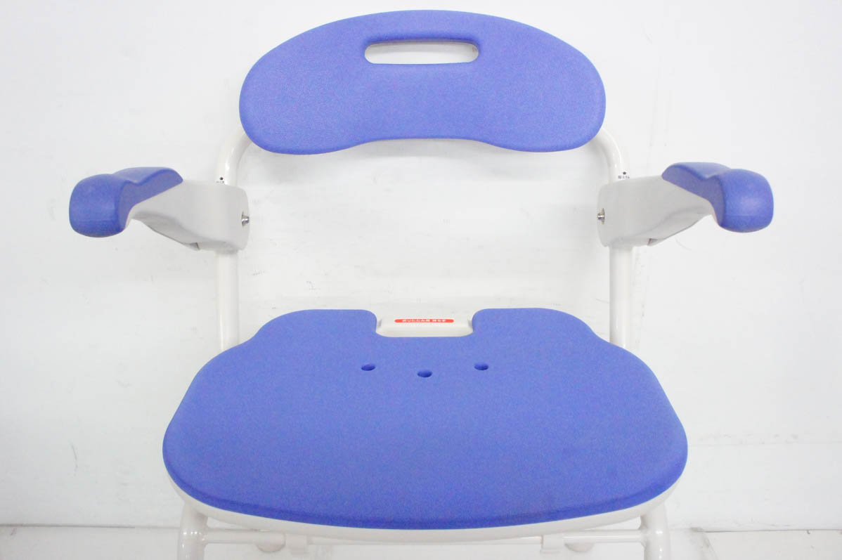 中古 安寿 折りたたみシャワーベンチ FS シャワーチェア お風呂椅子