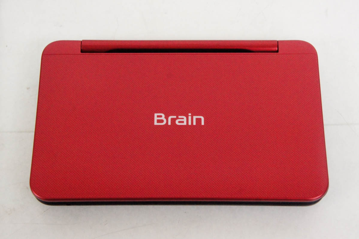 中古 SHARPシャープ カラー電子辞書 Brain ブレーンPW-SR4 : エス