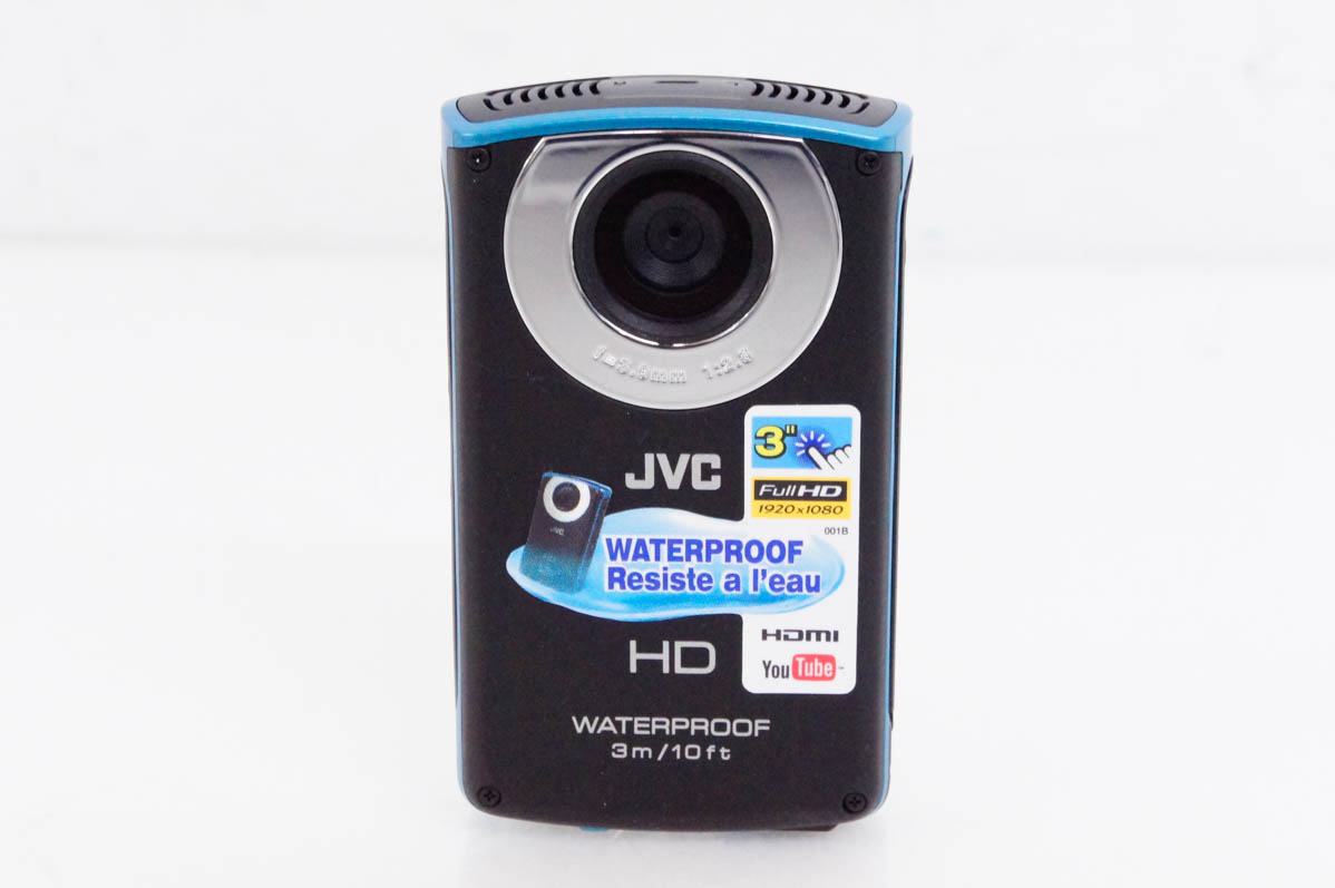 中古 JVCビクター HDメモリーカメラ PICSIO GC-WP10 ビデオカメラ 防水