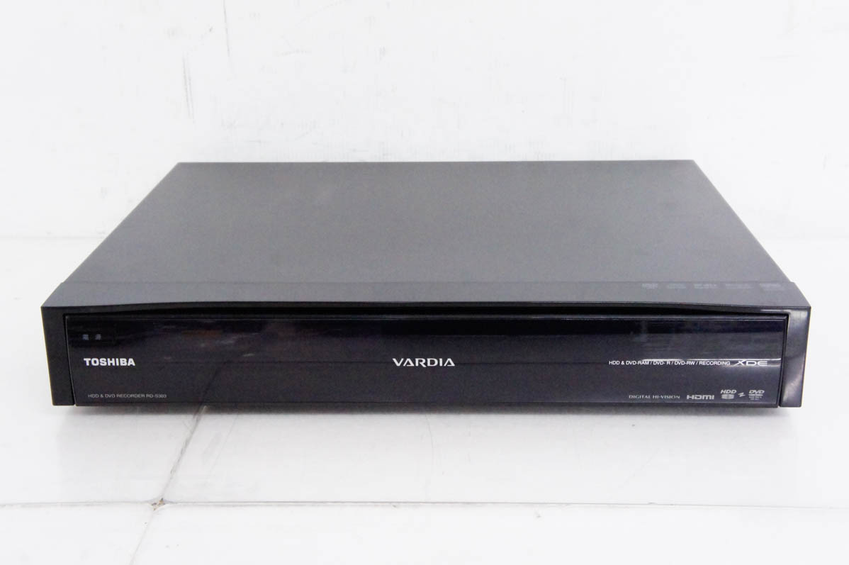 中古 東芝TOSHIBA 地上/BS/CS110度デジタル内蔵 DVDレコーダー HDD320GB内蔵 RD-S303 VARDIA :  d1374723 : エスネットショップ ヤフー店 - 通販 - Yahoo!ショッピング