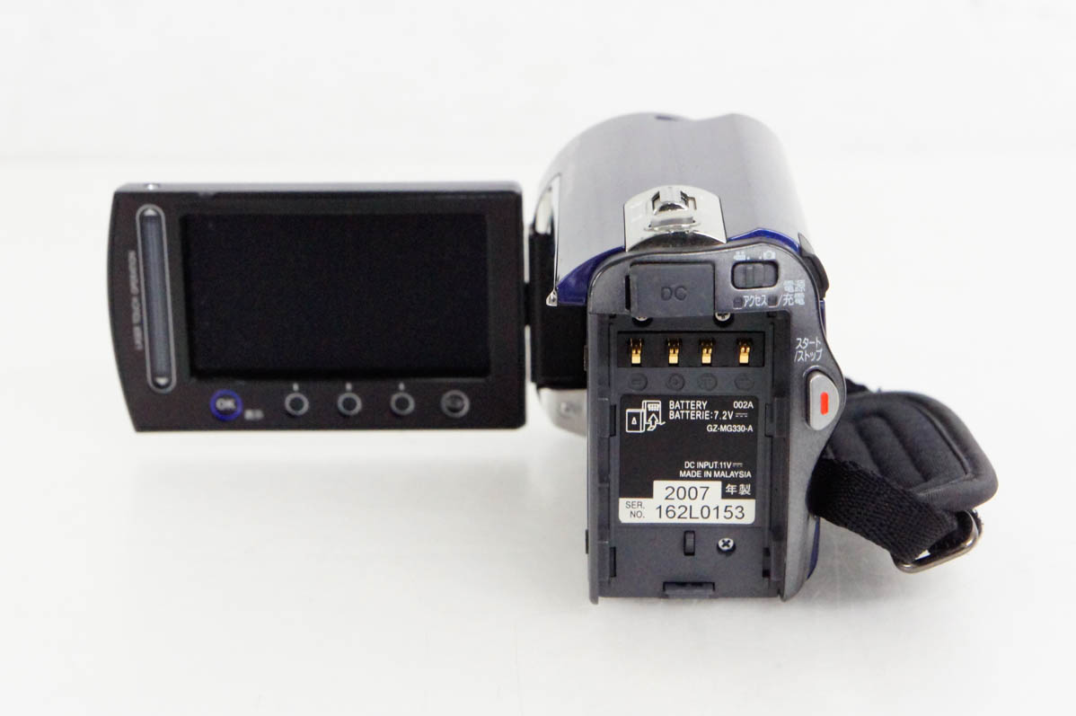 中古 JVC Victorビクター エブリオEverio ビデオカメラ GZ-MG330