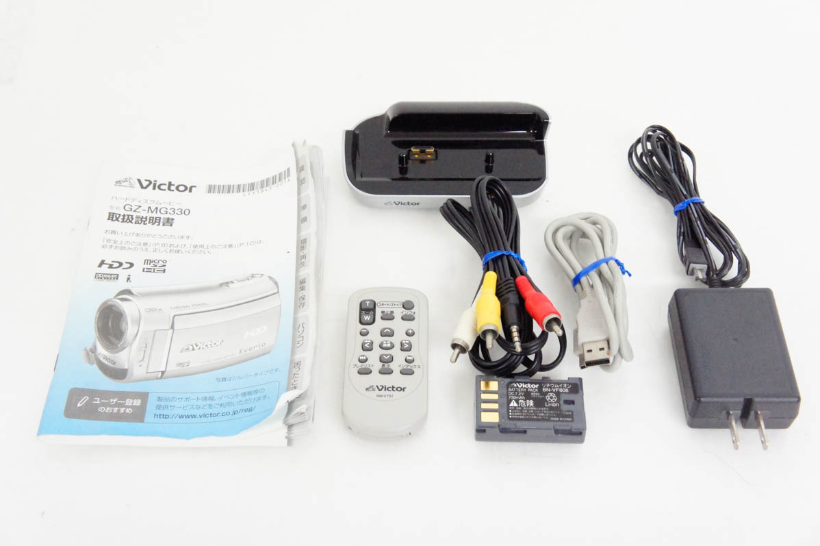 JVC ビクター GZ-MG330 ビデオカメラ 動作確認済み Victor 中古 JVC Victorビクター エブリオEverio ビデオカメラ GZ-MG330