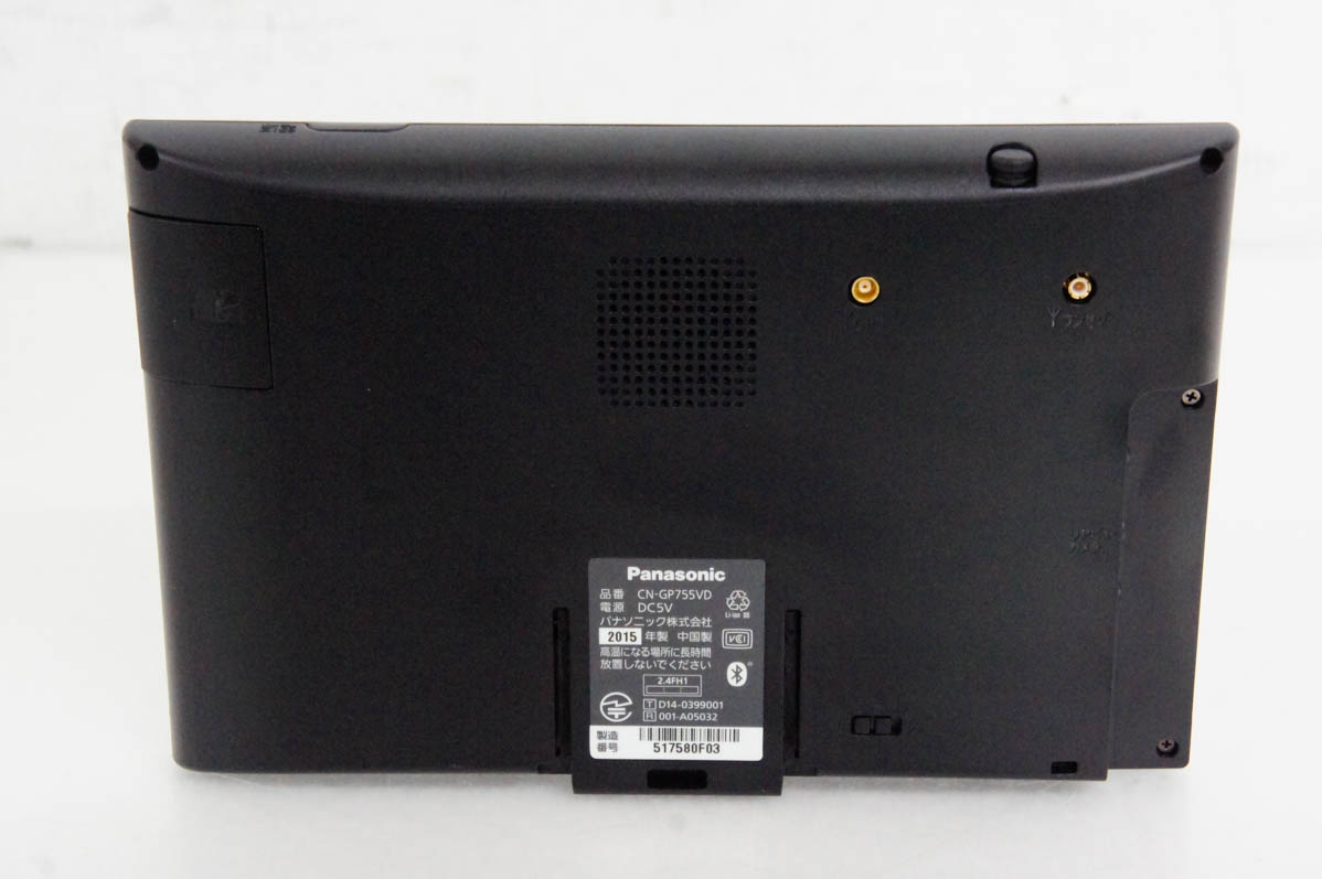 中古 C Panasonicパナソニック 7型 SSDポータブルカーナビゲーション 