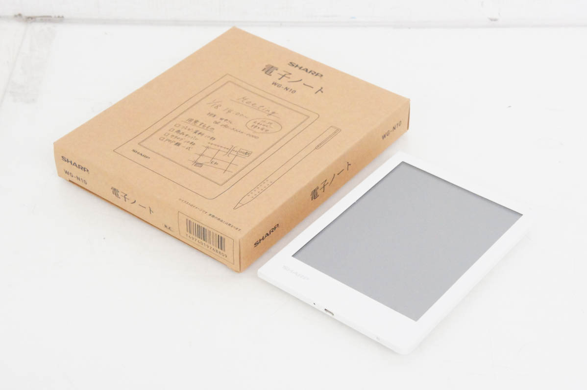 シャープ 電子ノート WG-N10 電子ノート<WG-N10>：ニュースリリース画像ダウンロードサービス