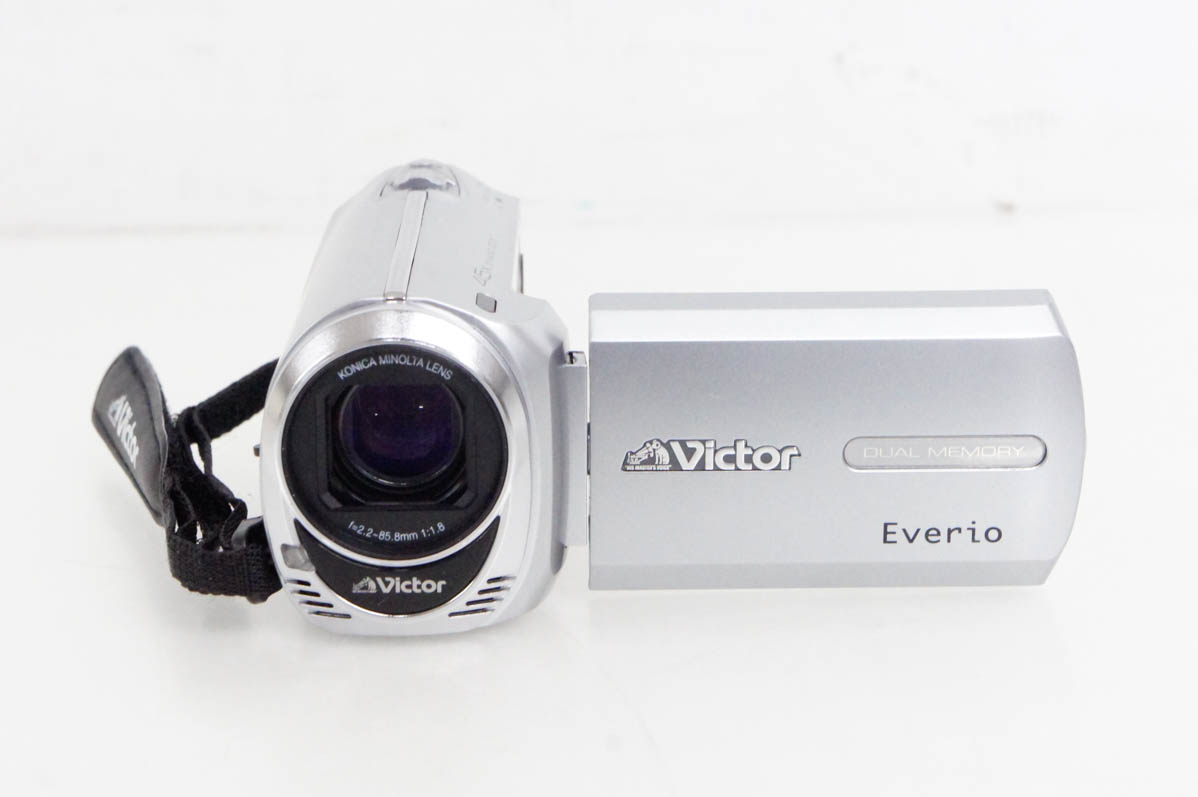 中古 JVC Victorビクター ビデオカメラ GZ-MS237 Everioエブリオ シルバー : d1393924 : エスネットショップ  ヤフー店 - 通販 - Yahoo!ショッピング