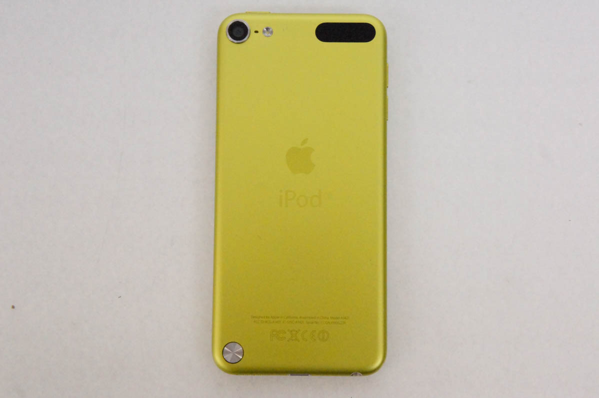 中古 C Appleアップル 第5世代 iPod touch 16GB イエロー MGG12J/A