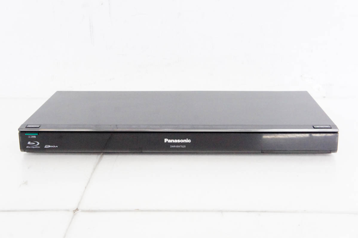 中古 Panasonicパナソニック ハイビジョンブルーレイディスクレコーダー DMR-BWT620-K Wチューナー 3D対応 HDD1TB