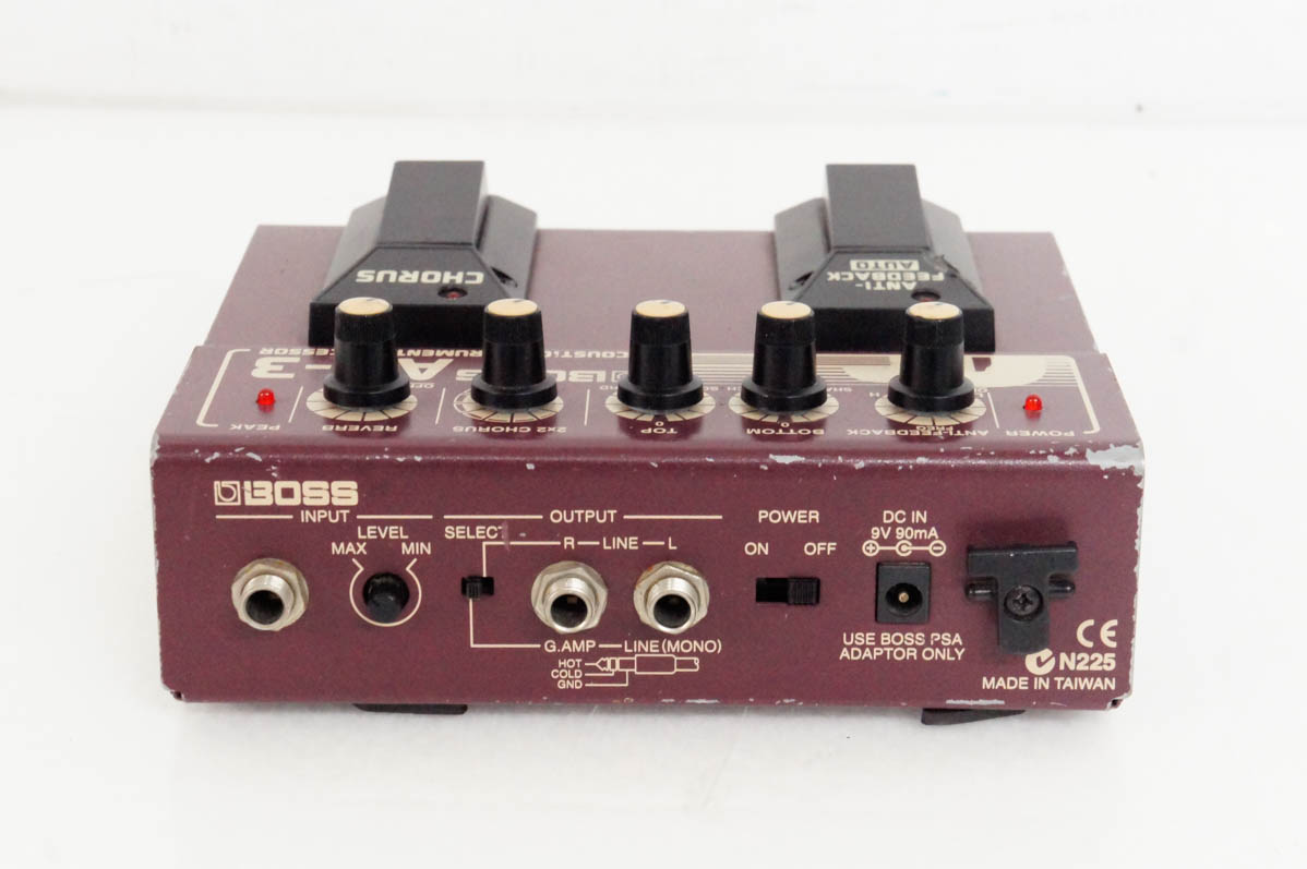 中古 BOSSボス Acoustic Instrument Processor AD-3 エフェクター : エスネットショップ ヤフー店 ...