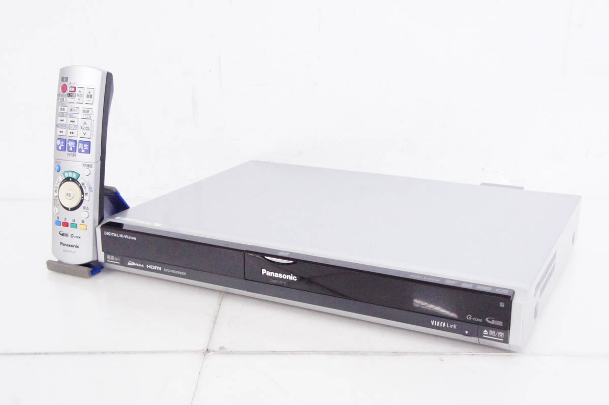 中古 Panasonicパナソニック HDD内蔵DVDレコーダー DIGAディーガ 地デジ対応 HDD200GB DMR-XP10｜snet-shop