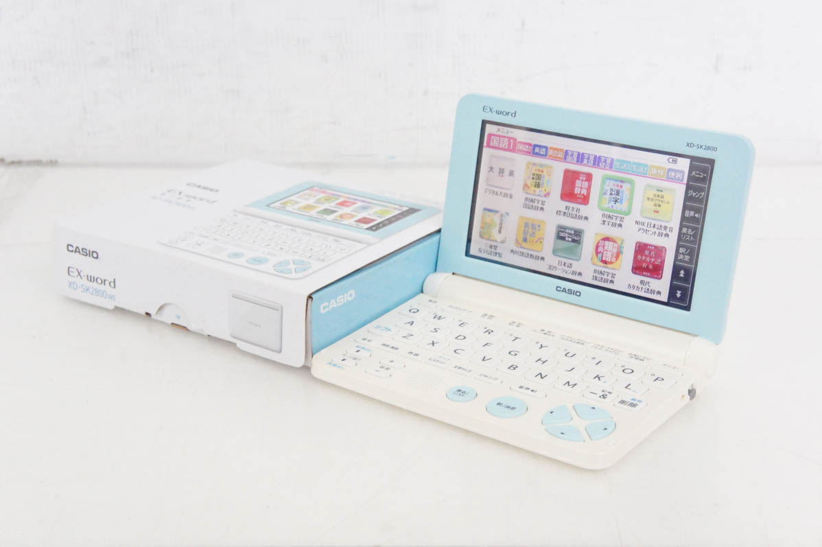 Yahoo! Yahoo!ショッピング(ヤフー ショッピング)中古 CASIOカシオ EX-wordエクスワード XD-SK2800 小学生モデル