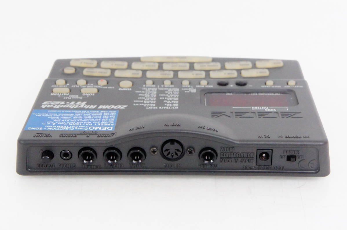 【中古】ZOOMズーム リズムマシン RythmTrak RT-123 中古 ZOOMズーム リズムマシン RythmTrak RT-123 : エスネットショップ