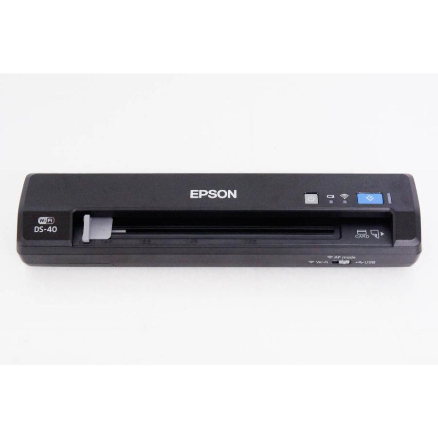 中古 EPSONエプソン A4モバイルスキャナー Wi-Fi対応 DS-40｜snet-shop｜02