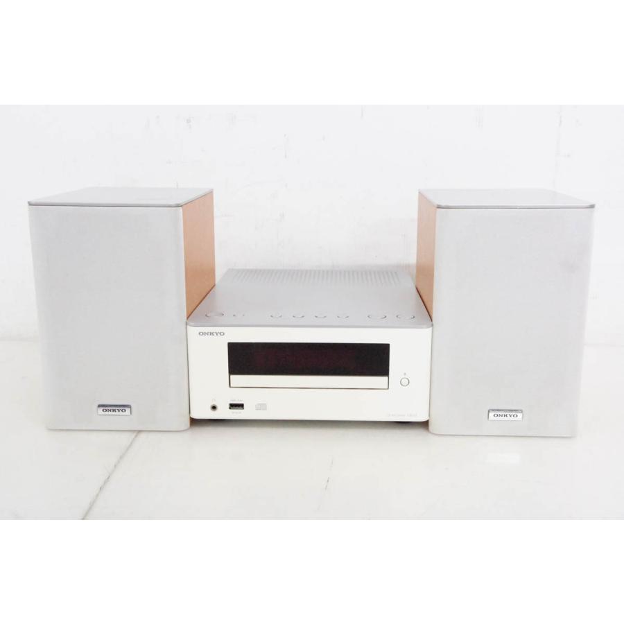 中古 ONKYOオンキヨー CDチューナーアンプシステム X-U1(W) ミニコンポ オーディオ｜snet-shop｜02