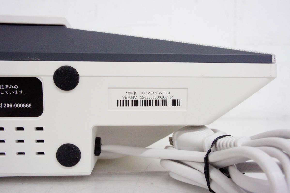 中古 Pioneerパイオニア スタイリッシュCDミニコンポ X-SMC02