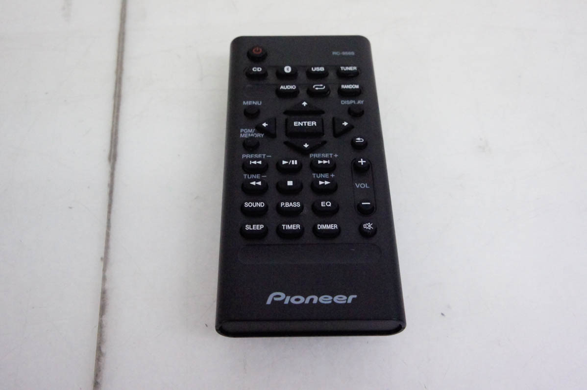 中古 Pioneerパイオニア スタイリッシュCDミニコンポ X-SMC02