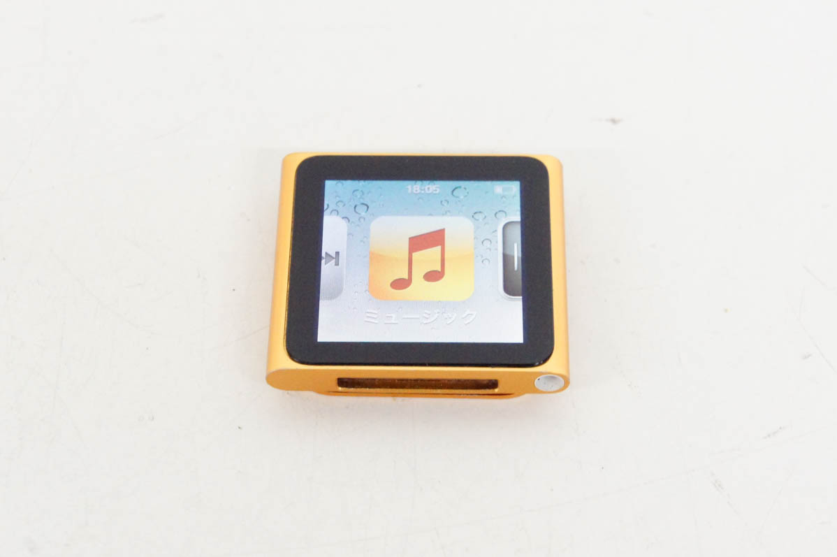 未使用品 Appleアップル 第6世代 iPod nano 8GB MC691J オレンジ