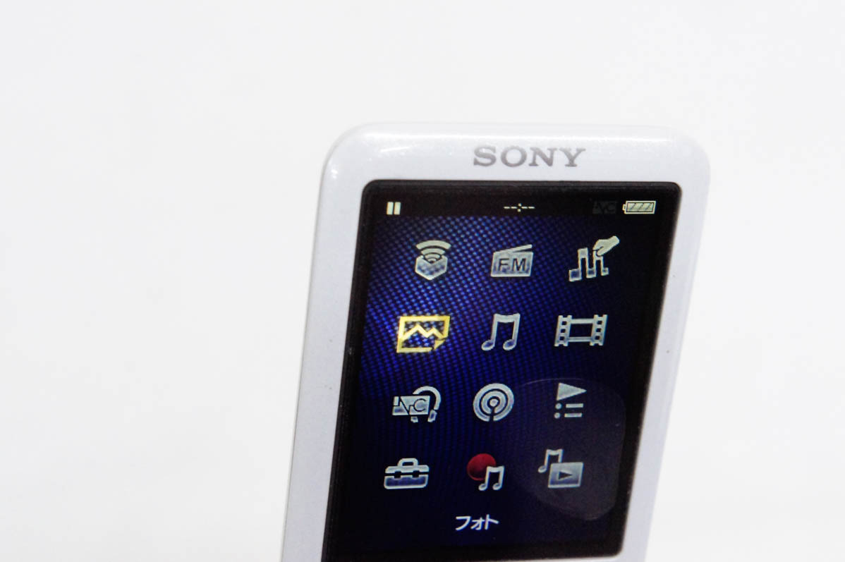 【極美品】ソニー ウォークマン　NW-S754 8GB しろ 極美品】ソニー ウォークマン NW-S754 8GB しろ