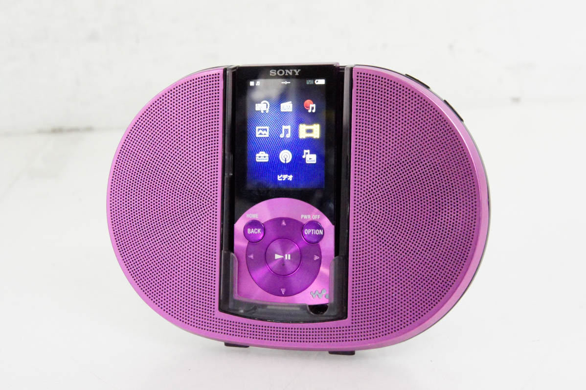中古 SONYソニー WALKMANウォークマン NW-S744K スピーカー付属 : エス